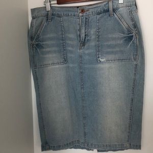 Denim Skirt